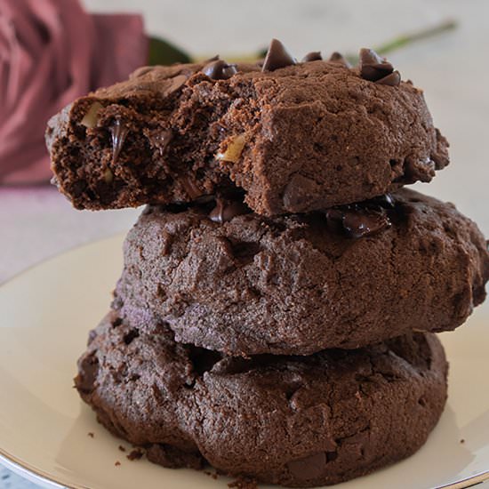 Gluten-Free Fudgy Brownie Cookies