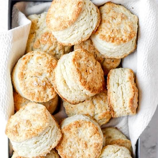 Sourdough Buttermilk Biscuits