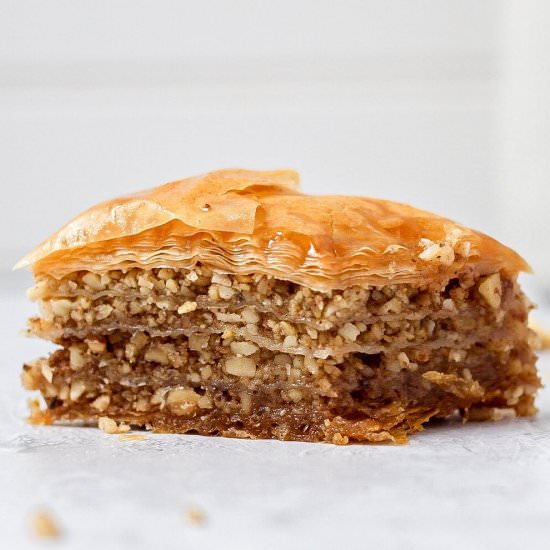 Almond and Walnut Baklava