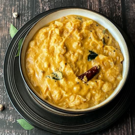 Cabbage Chickpeas Curry
