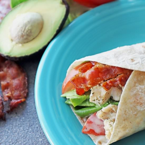 Chicken Bacon Ranch Wraps
