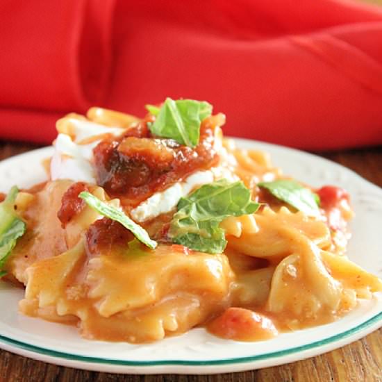 Creamy Taco Chicken Pasta