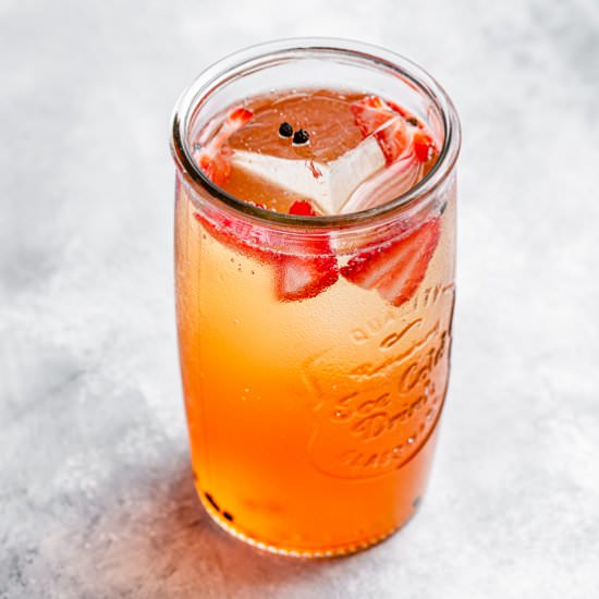 Strawberry Afternoon Cocktail