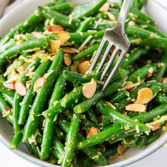 Pesto Green Beans