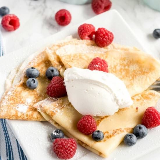 Homemade Crepes