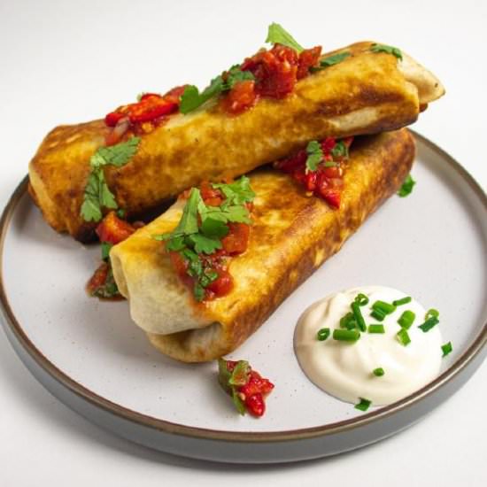 Shrimp Chimichanga