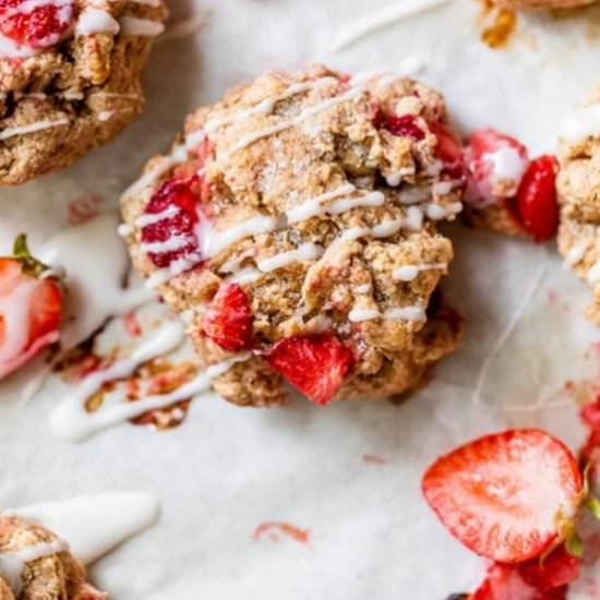 Strawberry Scones