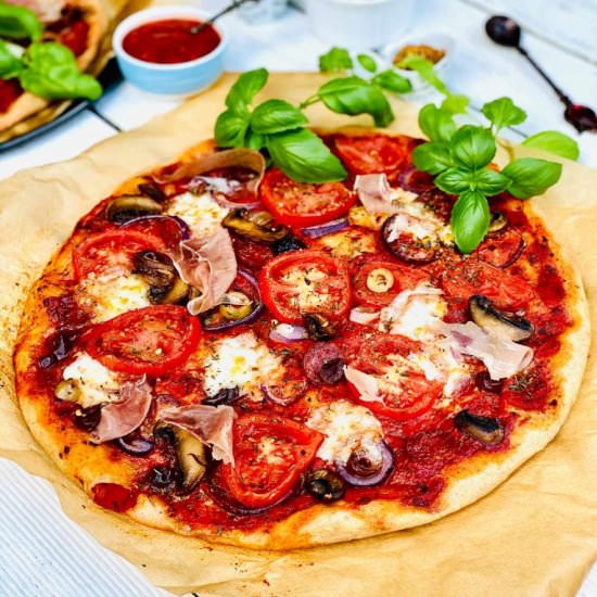 Healthy Homemade Pizza