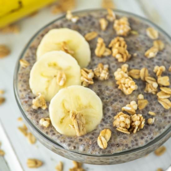 Banana Chia Pudding