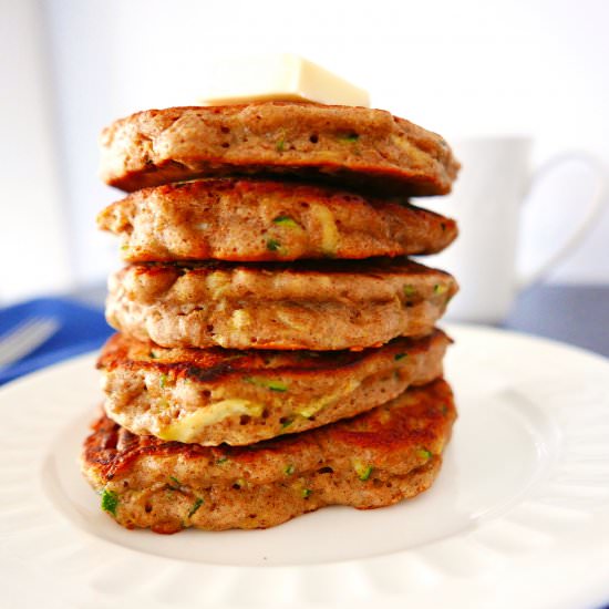 Zucchini Bread Pancakes