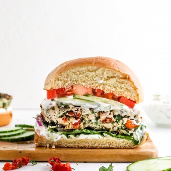 Perfectly Juicy Chicken Burger