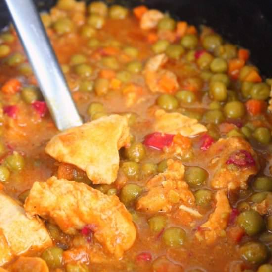 SLOW COOKER CHICKEN STEW