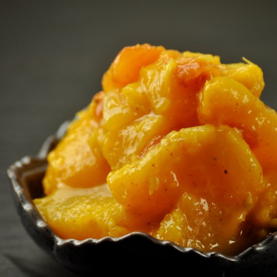 Curried Peaches