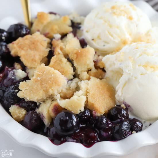 Blueberry Cobbler