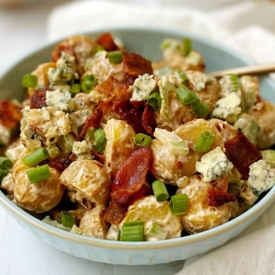Roasted Buffalo Potato Salad
