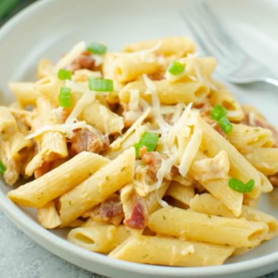 Spicy Bacon Ranch Pasta
