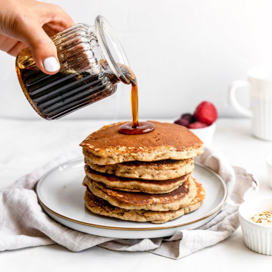 Harvest Grain and Nut Pancakes