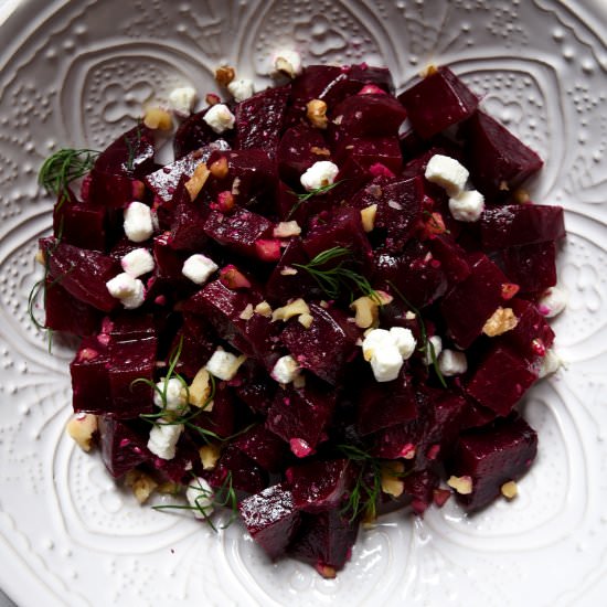 Summer Beets with Citrus Dressing
