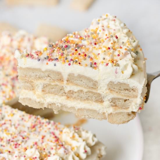 Funfetti Icebox Cake