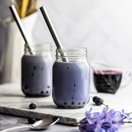 Blueberry Milk Tea