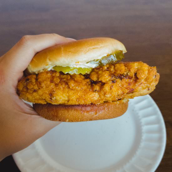Spicy Fried Chicken Sandwich