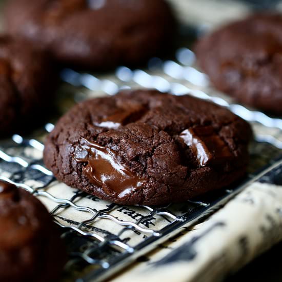 Fudgy Brownie Cookies