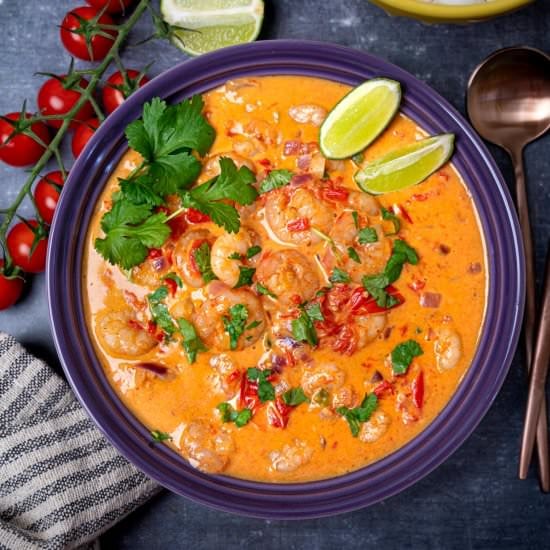 Brazilian Prawn Coconut Stew