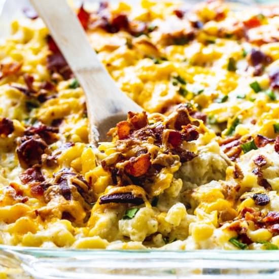 Chicken Bacon Ranch Mac and Cheese