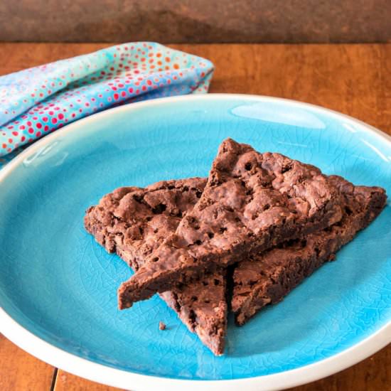 Chocolate Chocolate Chip Shortbread