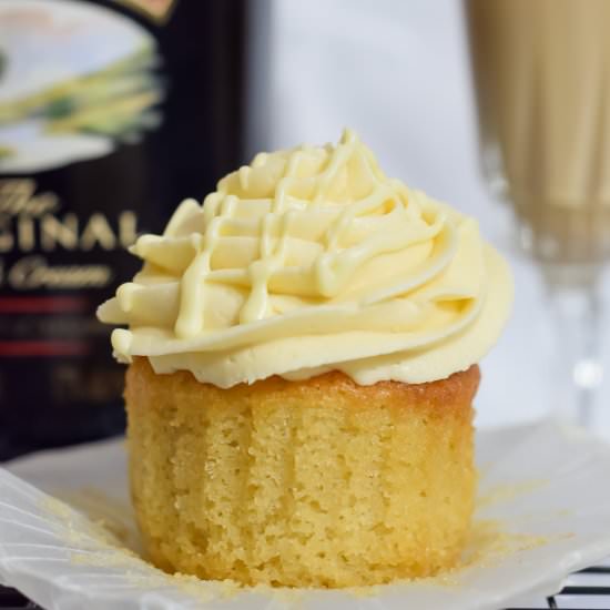 Bailey’s Irish Cream Cupcakes