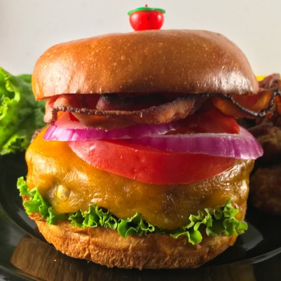 Frozen Burgers in Air Fryer Recipe