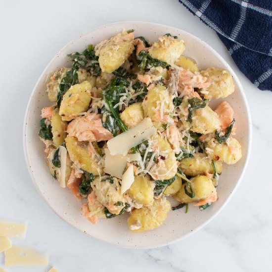 Salmon Gnocchi