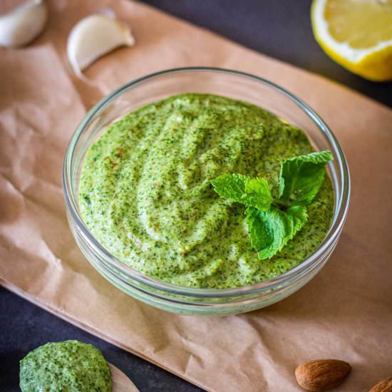 Vegan Mint Pesto