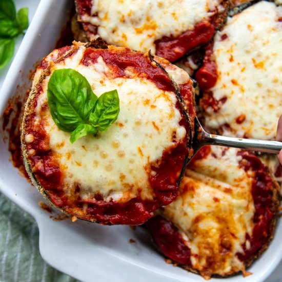 Gluten Free Eggplant Parmesan