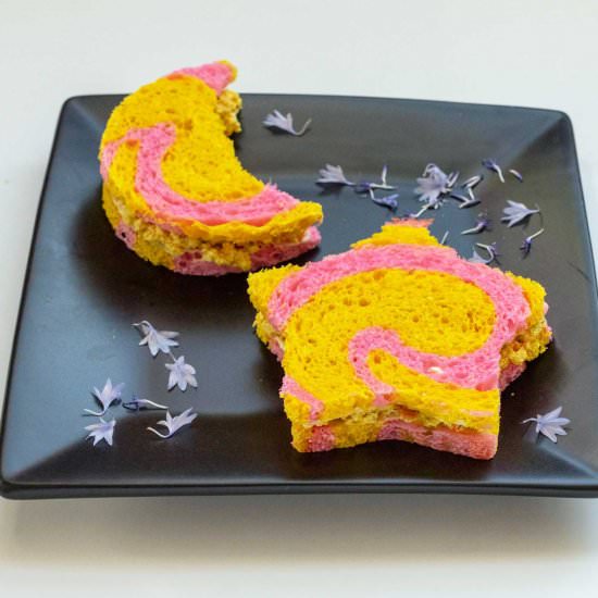 Eggless Salad Sandwiches