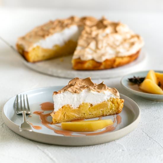 Quince Tart with Meringue