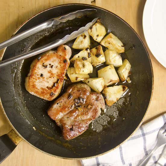 Honey Garlic Pork Chops