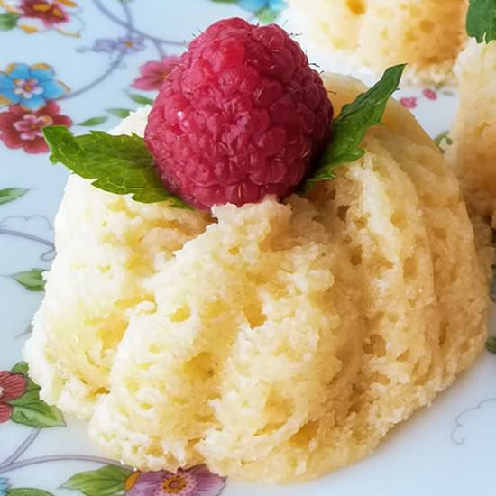 Mini Lemon Bundt Cakes