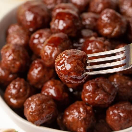 Grape Jelly Meatballs