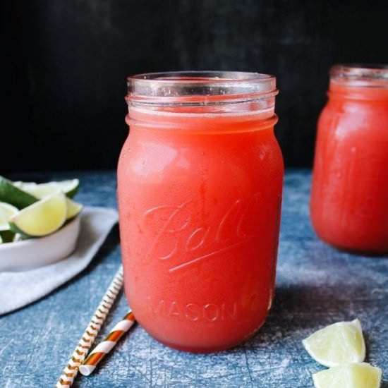 Homemade Watermelon Juice