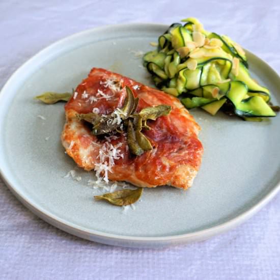 chicken saltimbocca