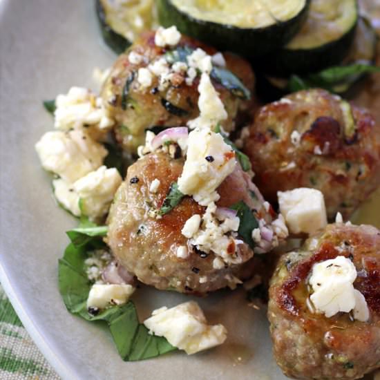 Chicken-Zucchini Meatballs