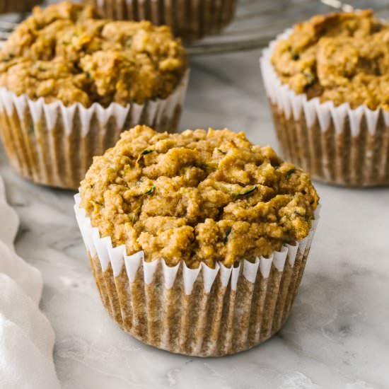 Healthy Zucchini Muffins