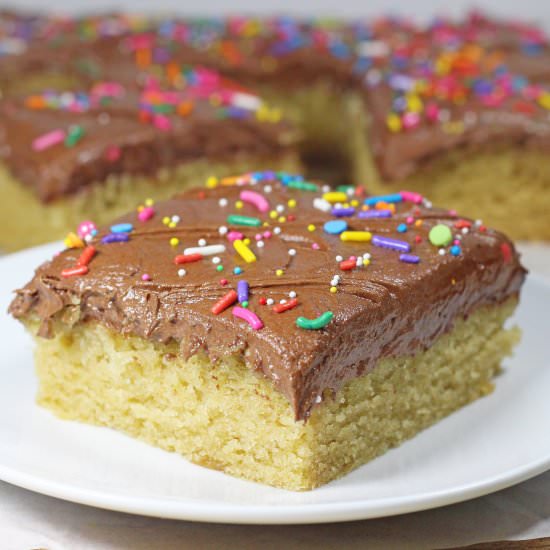 Perfect Yellow Cake Recipe