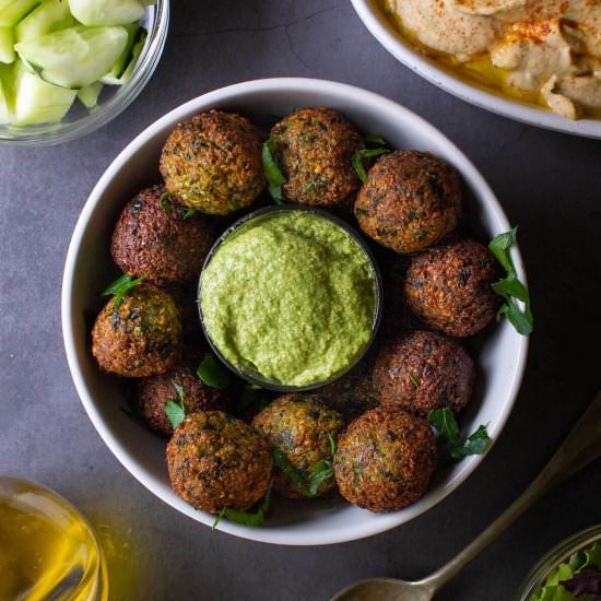 Crispy Falafels