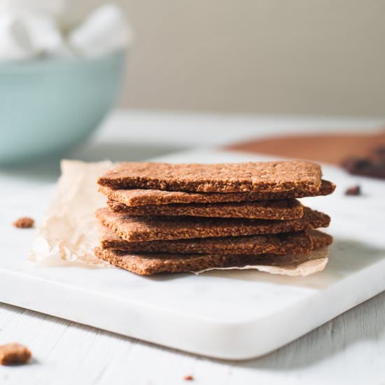 Healthy Homemade Graham Crackers