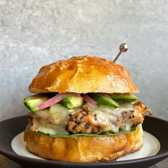 BBQ bean burger