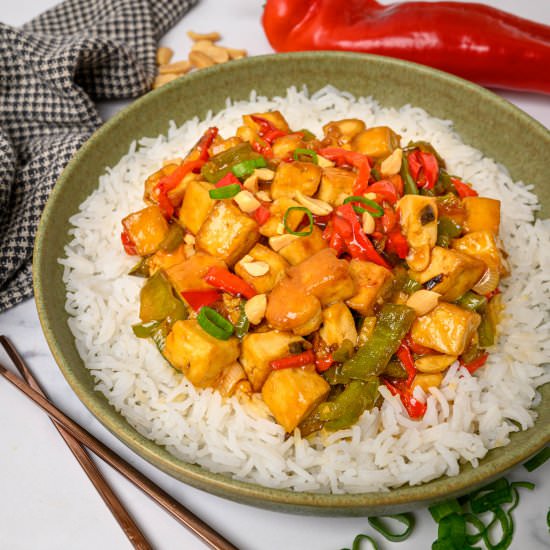Vegan Kung Pao Tofu