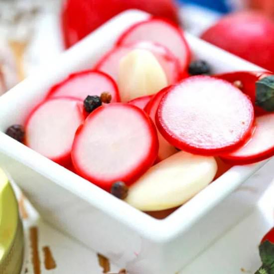 Pickled Radishes