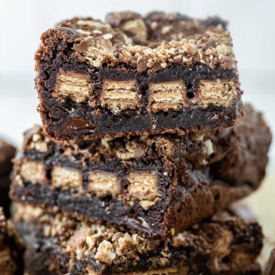 Kit Kat Brownies